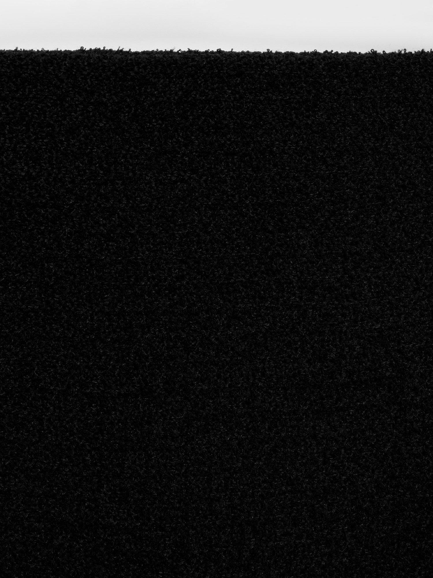 Product image 8 of 8, which shows Mango Fringes Textured Mini Skirt, Black, L