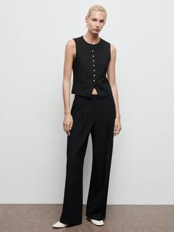 Mango Gabo Tailored Trousers - view 2, Black