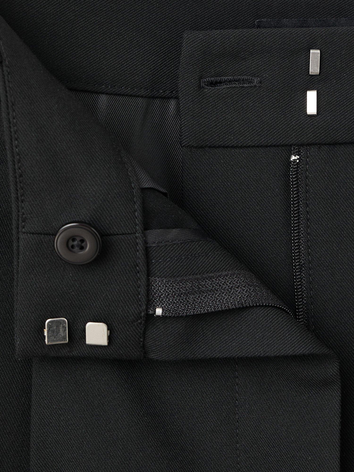 Product image 8 of 8, which shows Mango Gabo Tailored Trousers, Black, 8