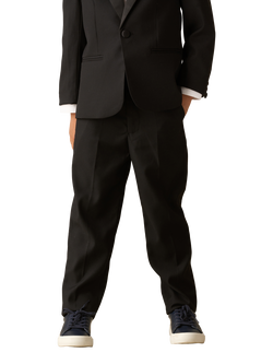 Angel & Rocket Kids' Tuxedo Trousers, Black, Black