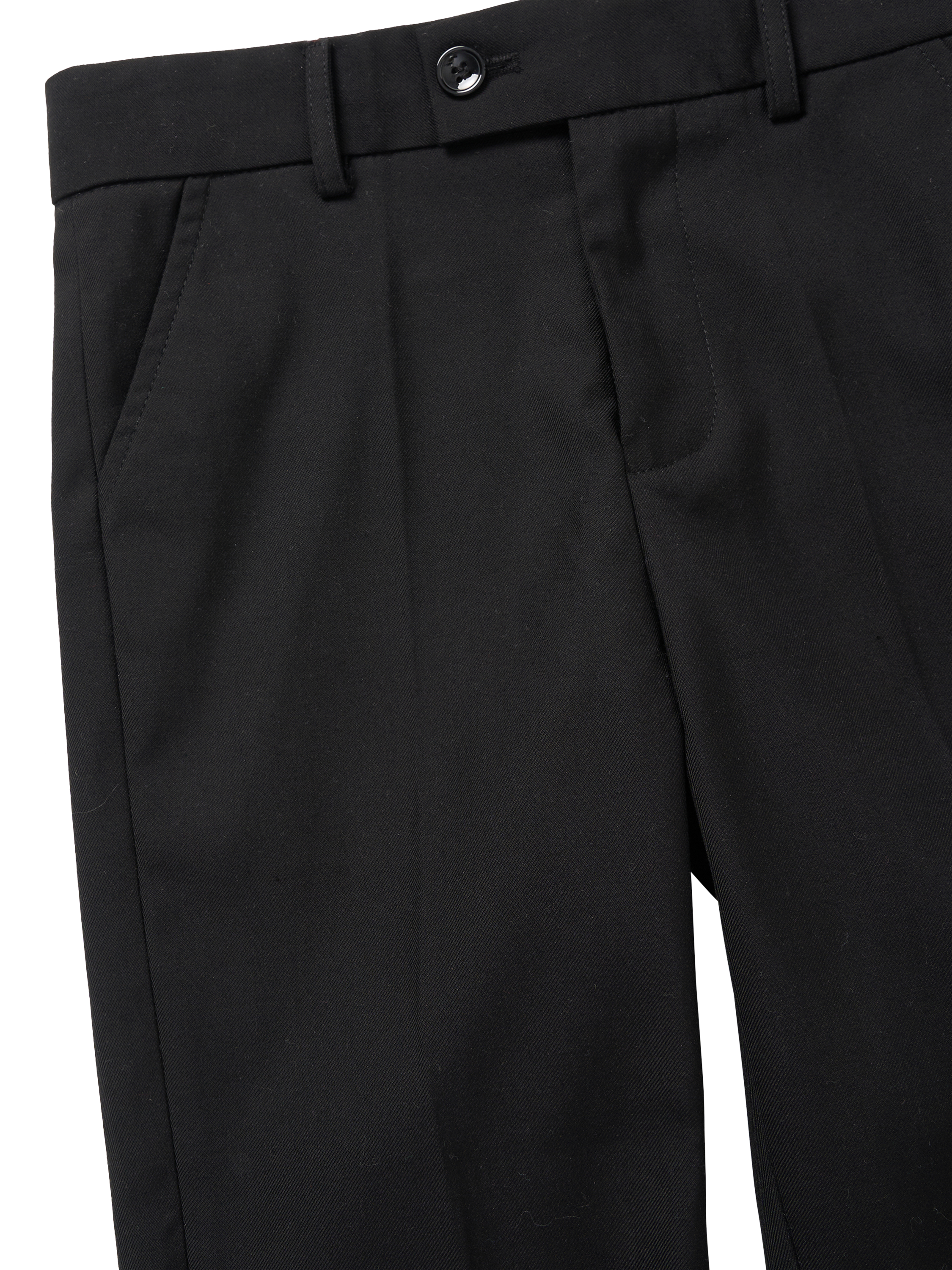 Product image 7 of 7, which shows Angel & Rocket Kids' Tuxedo Trousers, Black, 2 years