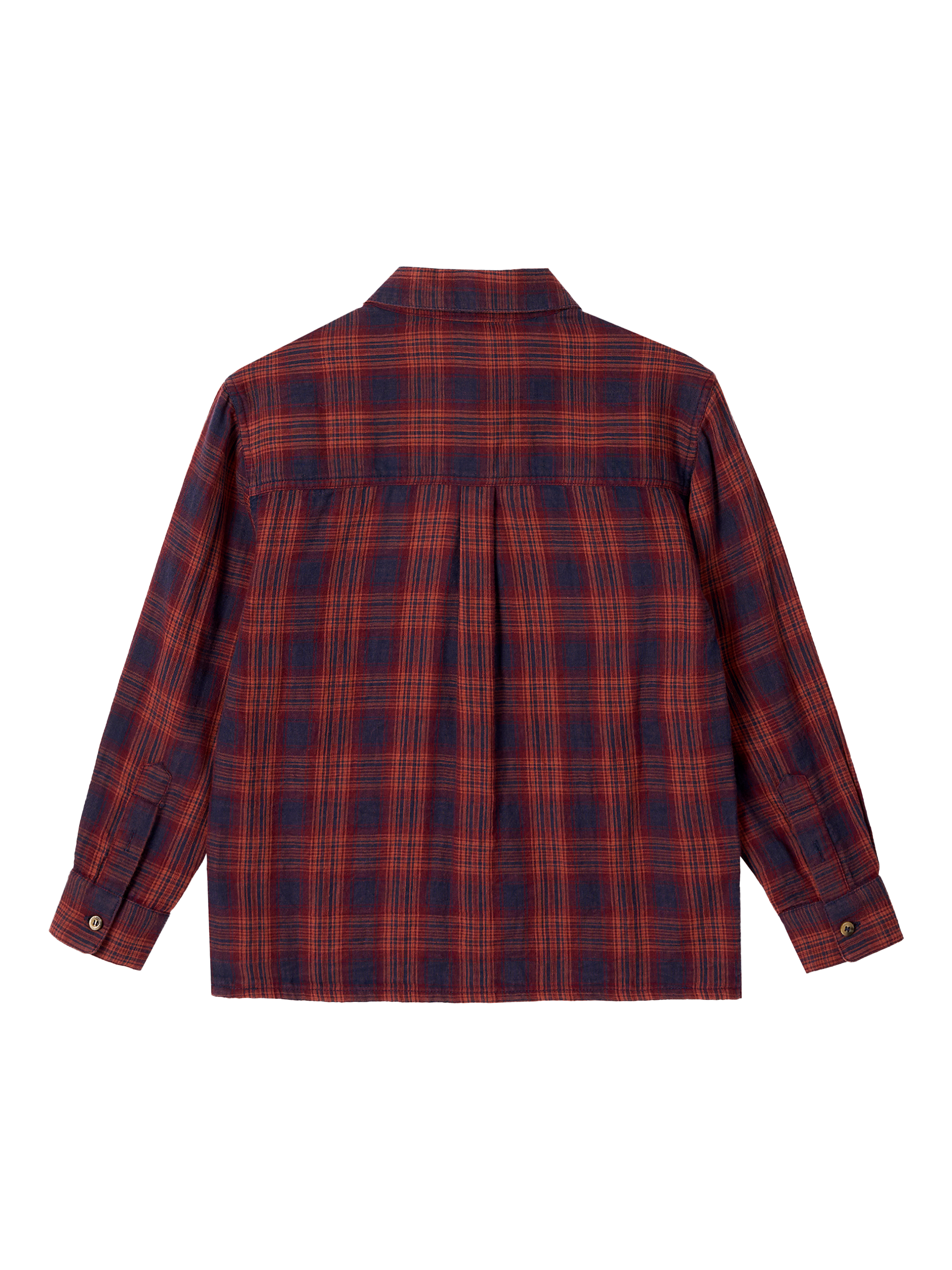 Product image 6 of 7, which shows Angel & Rocket Kids' Double Faced Shirt, Red, 3 years