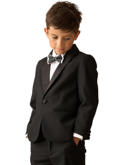 Angel & Rocket Kids' Tuxedo Jacket, Black, Black