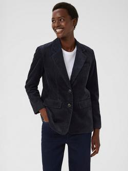 Part Two Leni Corduroy Blazer, Dark Navy