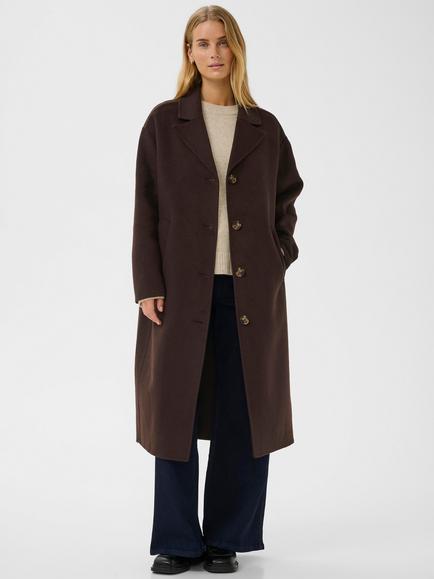 Part Two Lorelais Wool Blend Overcoat, Mole, Mole