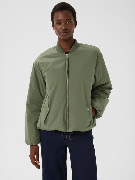 Part Two Sari Bomber Jacket, Grape Leaf, Grape Leaf