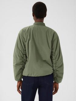 Part Two Sari Bomber Jacket, Grape Leaf - view 2, Grape Leaf