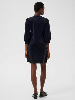 Part Two Sita Shirt Mini Dress, Dark Navy - view 2, Dark Navy
