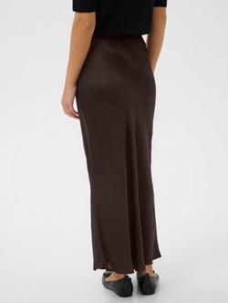 Part Two Laurina Midi Skirt, Ganache - view 2, Ganache