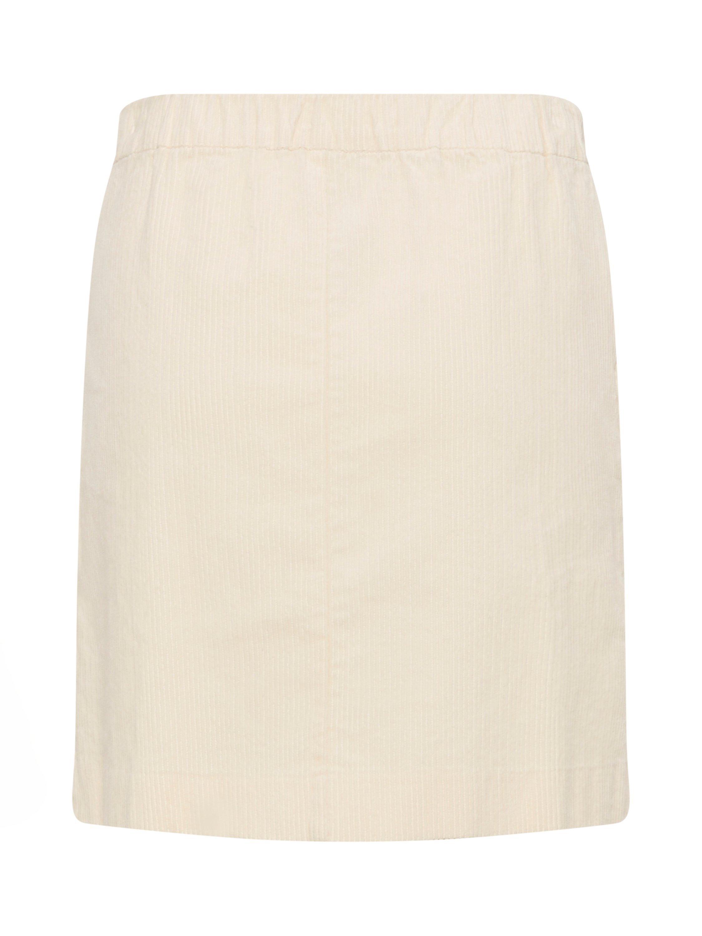 Product image 6 of 6, which shows Part Two Lings Corduroy Mini Skirt, Eggnog, 8