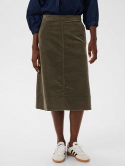 Part Two Sofine A-Line Midi Skirt, Tarmac, Tarmac