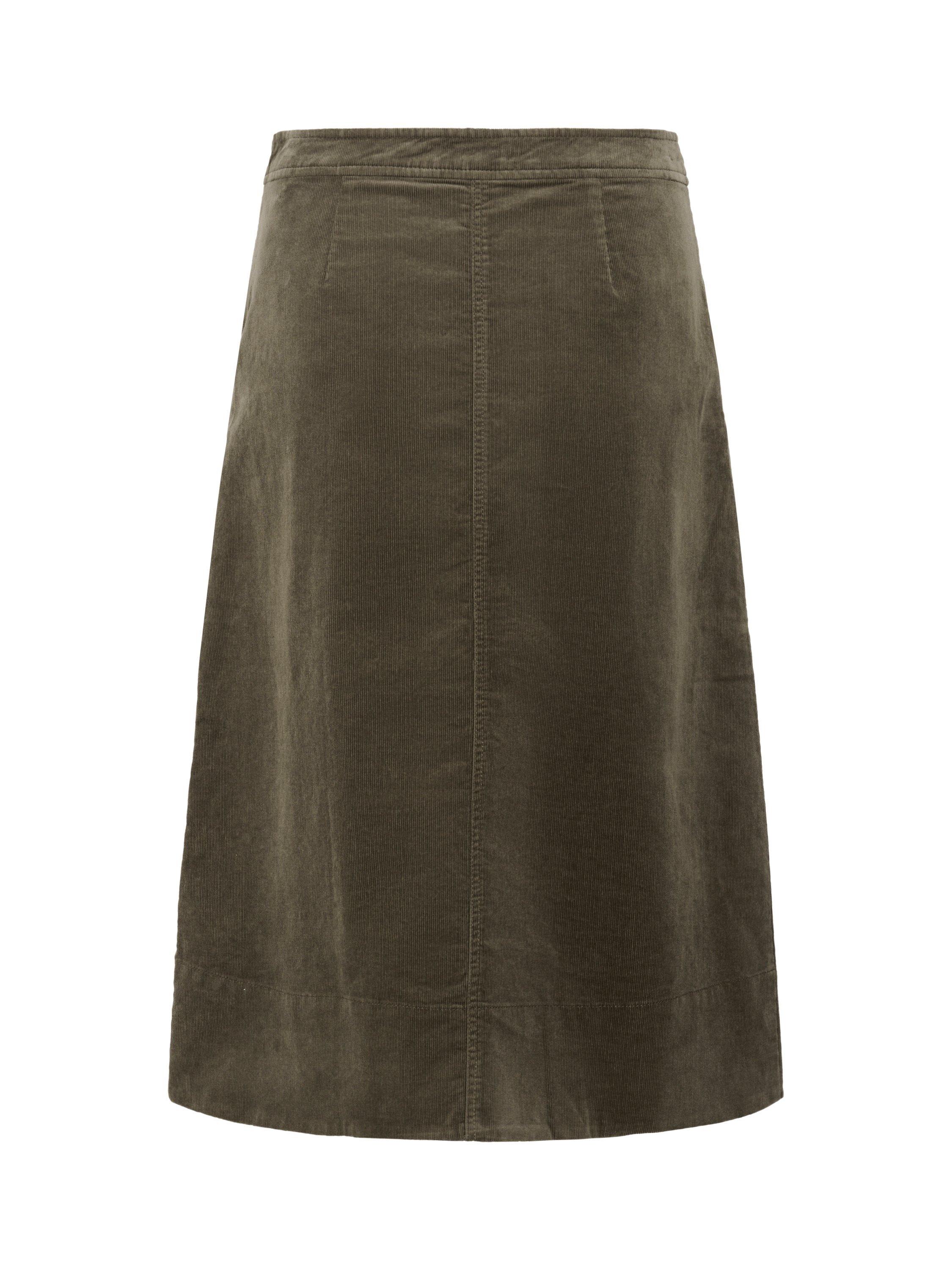 Product image 5 of 5, which shows Part Two Sofine A-Line Midi Skirt, Tarmac, 8