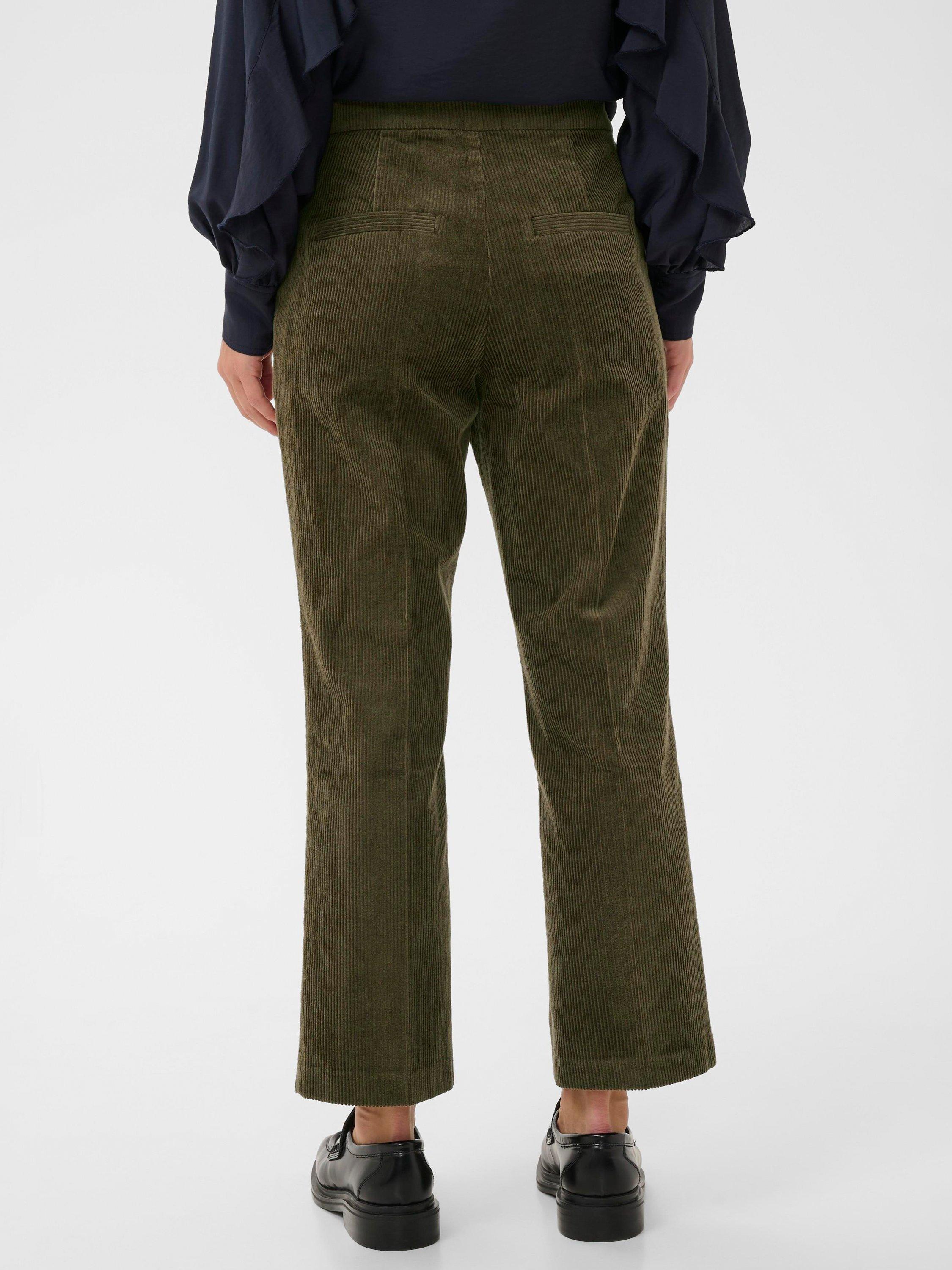 Product image 2 of 5, which shows Part Two Mishas Corduroy Trousers, Tarmac, 8