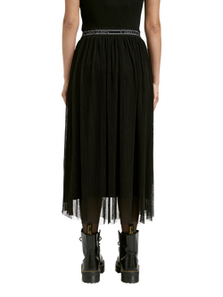 Smith & Soul Tulle Mesh Skirt, Black - view 2, Black