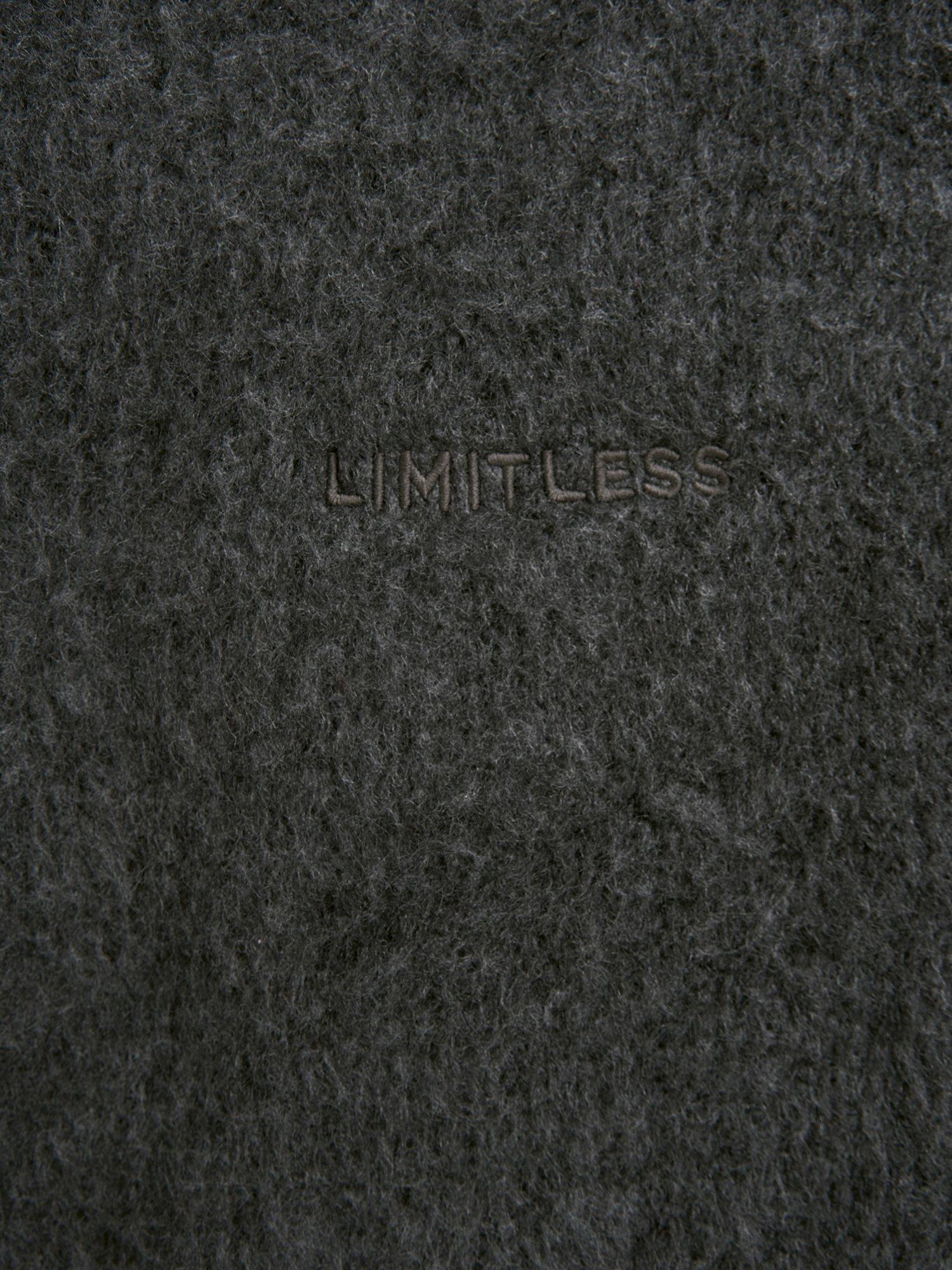 Product image 4 of 5, which shows Smith & Soul Oversized Crew Neck Jumper, Anthracite Melange, XS