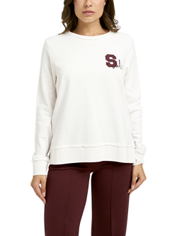 Smith & Soul Slogan Graphic Sweatshirt, Cream White, Cream White