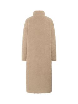 Saint Tropez Felicia Long Teddy Coat, Crockery - view 2, Crockery