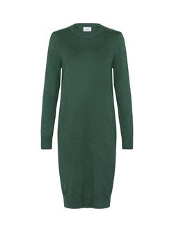 Saint Tropez Mila Round Neck Jumper Dress, June Bug Melange, June Bug Melange