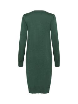 Saint Tropez Mila Round Neck Jumper Dress, June Bug Melange - view 2, June Bug Melange