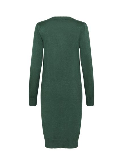 Saint Tropez Mila Round Neck Jumper Dress, June Bug Melange - view 2, June Bug Melange