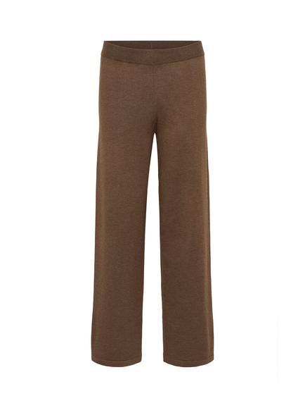 Saint Tropez Mila Knitted Trousers, Fondue Fudge Melange, Fondue Fudge Melange