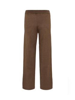 Saint Tropez Mila Knitted Trousers, Fondue Fudge Melange - view 2, Fondue Fudge Melange