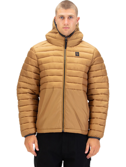 LUKE 1977 Padded Hooded Jacket, French Mustard, French Mustard