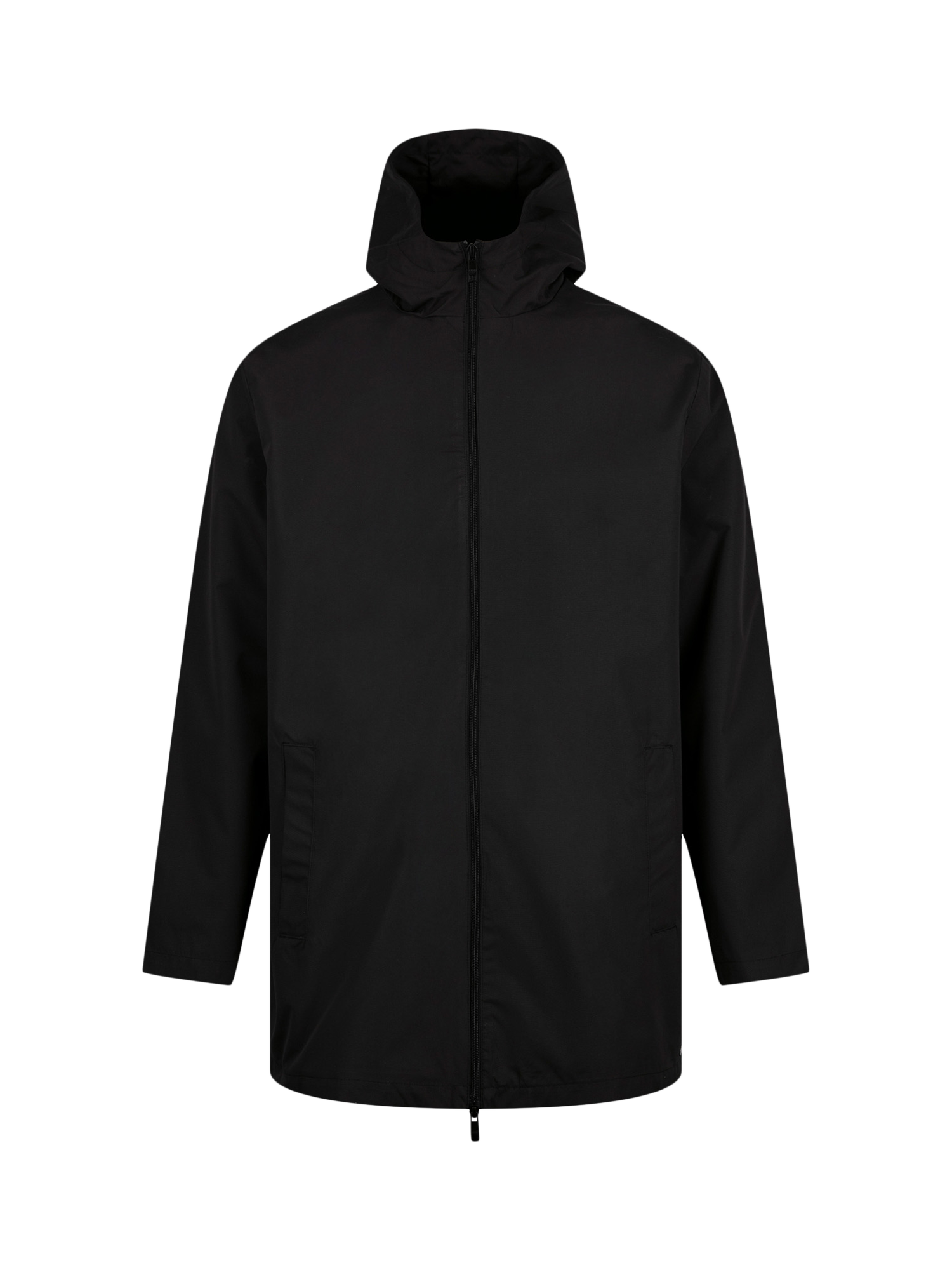 Product image 4 of 7, which shows LUKE 1977 Hooded Zip Front Jacket, Black, S