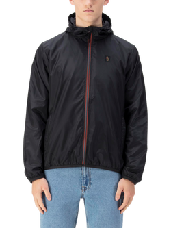 LUKE 1977 Garnedd 1000 Hooded Shower-Proof Jacket, Black