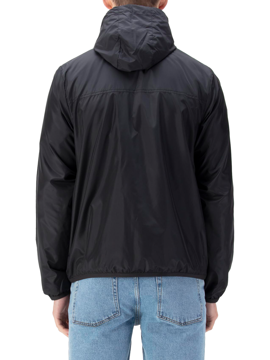 Product image 2 of 6, which shows LUKE 1977 Garnedd 1000 Hooded Shower-Proof Jacket, Black, S