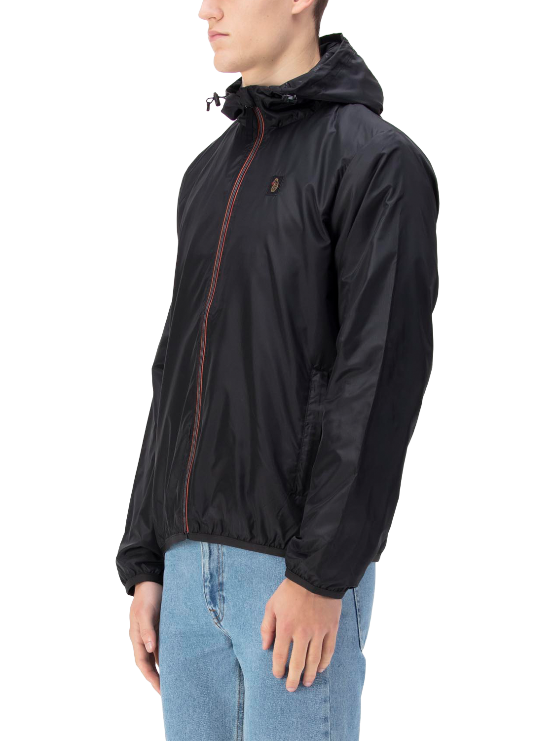 Product image 3 of 6, which shows LUKE 1977 Garnedd 1000 Hooded Shower-Proof Jacket, Black, S