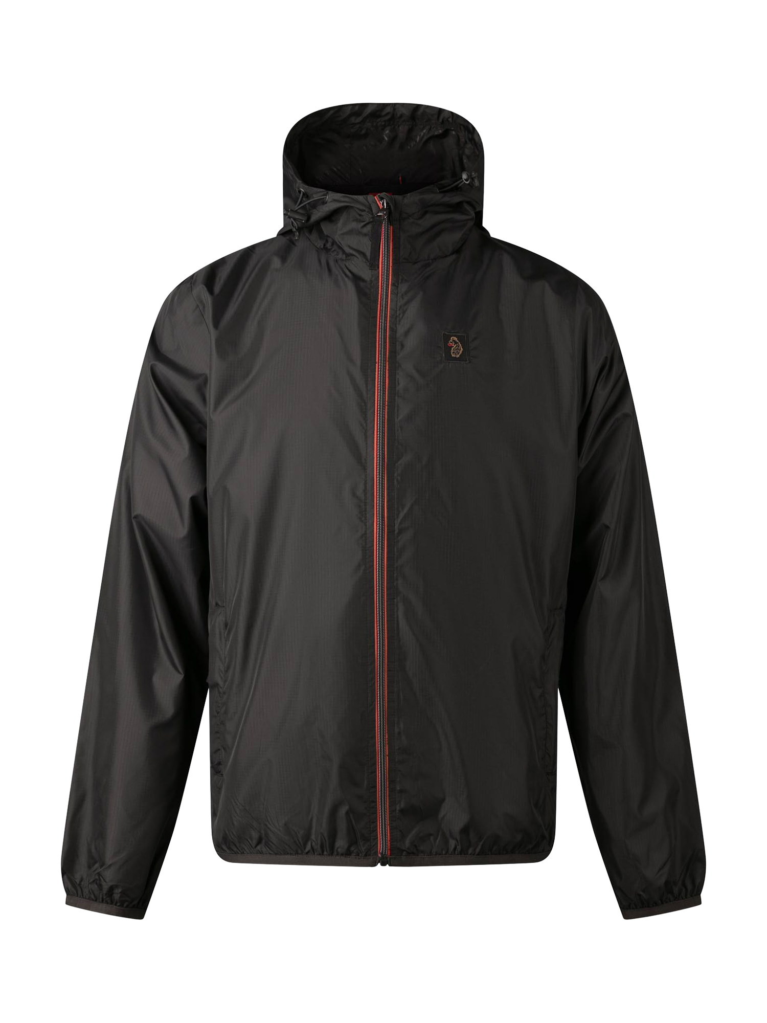 Product image 4 of 6, which shows LUKE 1977 Garnedd 1000 Hooded Shower-Proof Jacket, Black, S