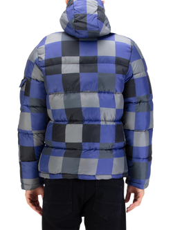 LUKE 1977 Yupick Padded Hooded Jacket, Future Dusk/Multi - view 2, Future Dusk/Multi