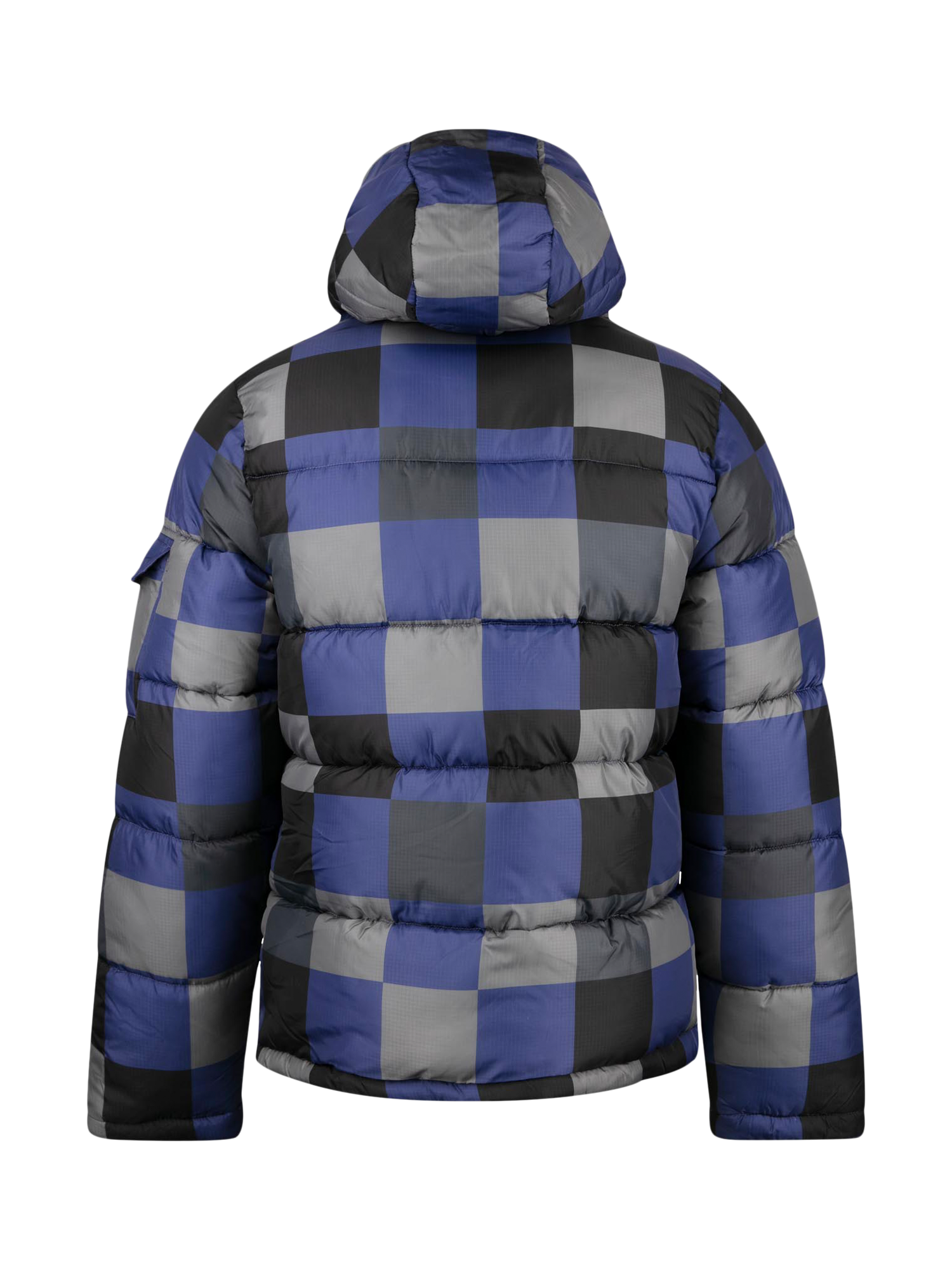 Product image 5 of 7, which shows LUKE 1977 Yupick Padded Hooded Jacket, Future Dusk/Multi, S