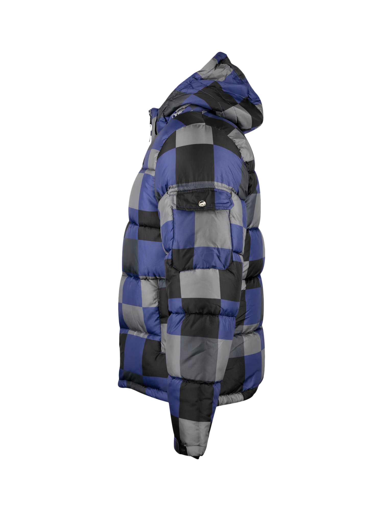 Product image 6 of 7, which shows LUKE 1977 Yupick Padded Hooded Jacket, Future Dusk/Multi, S