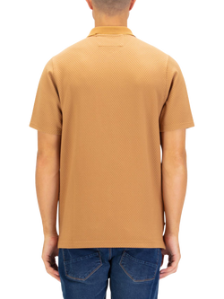 LUKE 1977 Half Zip Polo Shirt - view 2, French Mustard