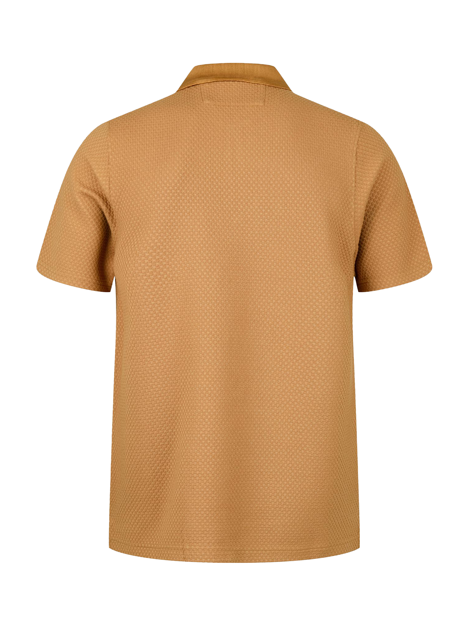 Product image 5 of 6, which shows LUKE 1977 Half Zip Polo Shirt, French Mustard, S