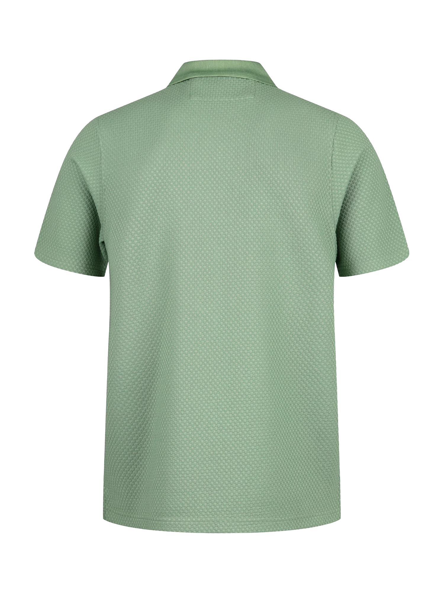 Product image 5 of 6, which shows LUKE 1977 Half Zip Polo Shirt, Sage, S