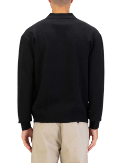 LUKE 1977 Long Sleeve Polo Shirt - view 2, Black