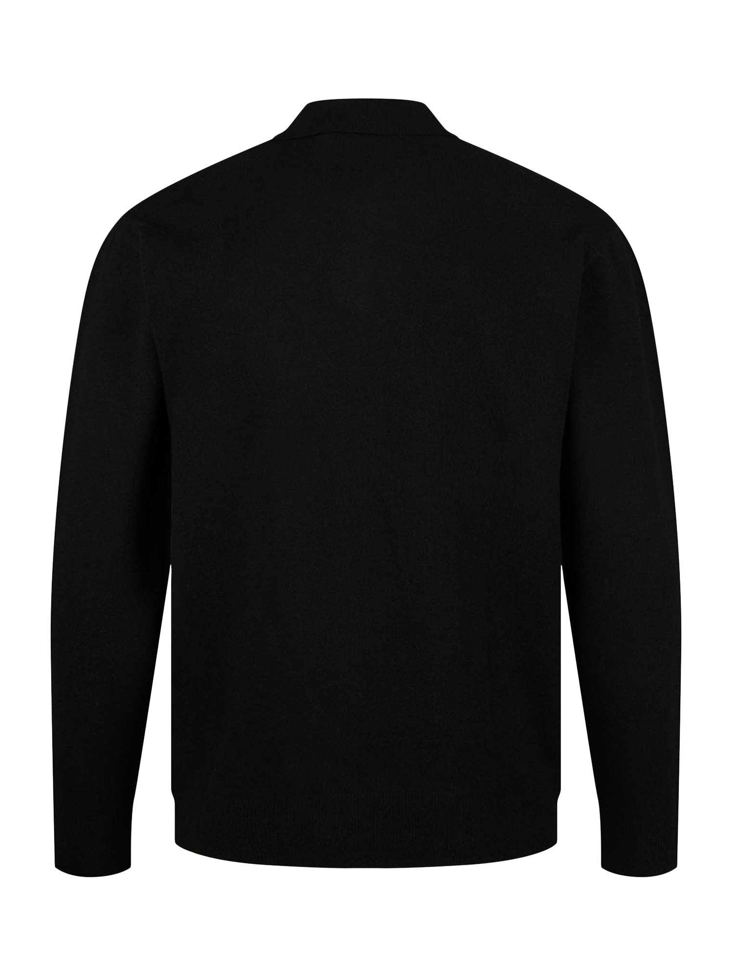 Product image 5 of 6, which shows LUKE 1977 Long Sleeve Polo Shirt, Black, S