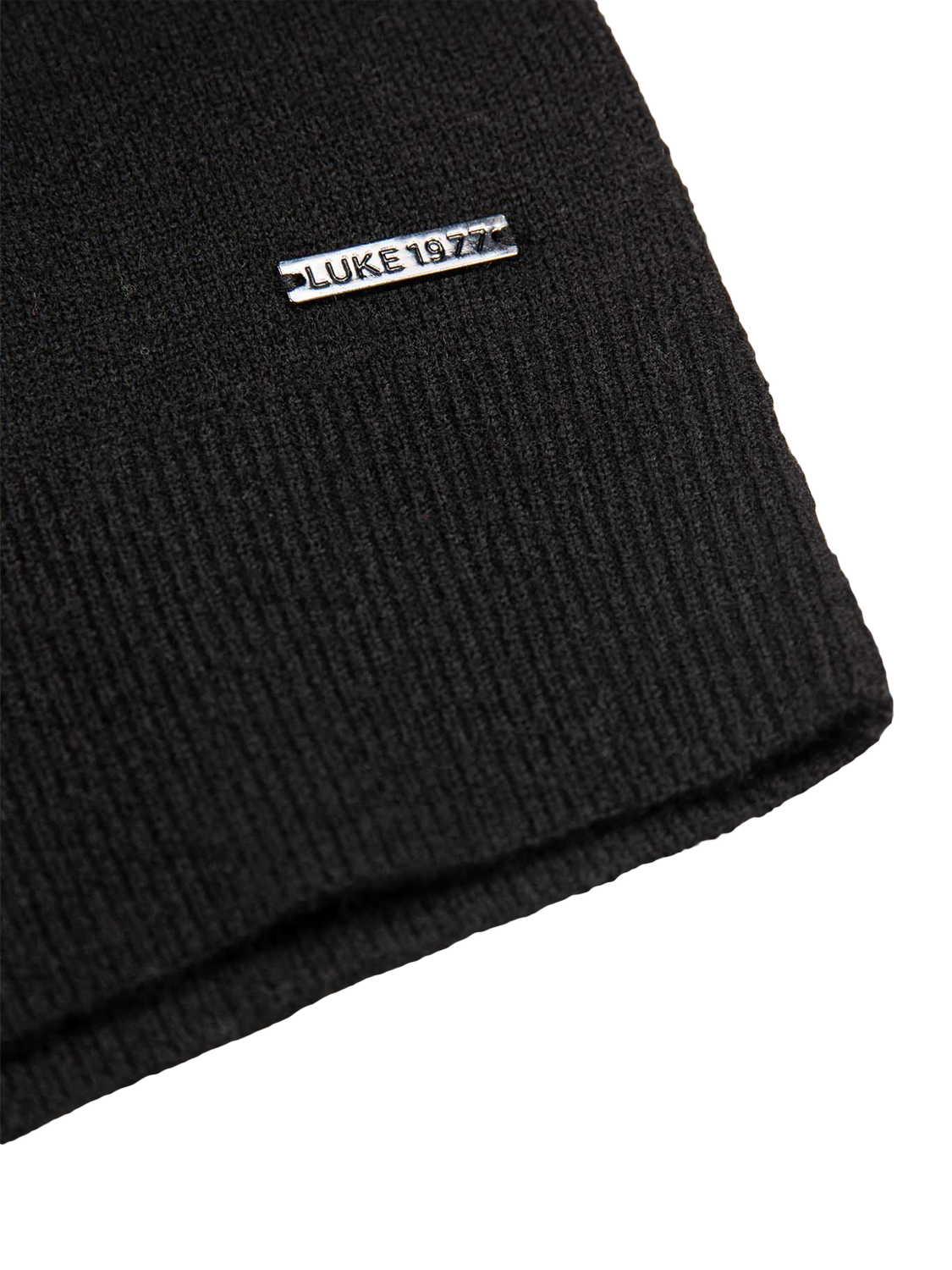 Product image 6 of 6, which shows LUKE 1977 Long Sleeve Polo Shirt, Black, S