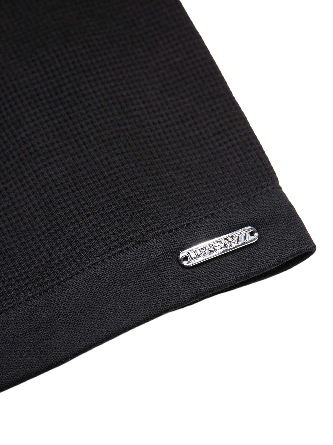 Product image 6 of 6, which shows LUKE 1977 New Larry Cotton Regular Fit Shirt, Black, S