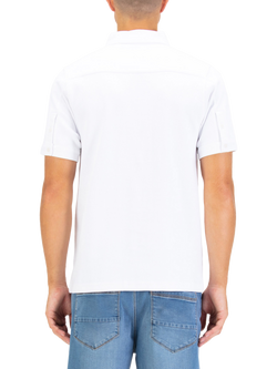 LUKE 1977 New Larry Cotton Regular Fit Shirt - view 2, White