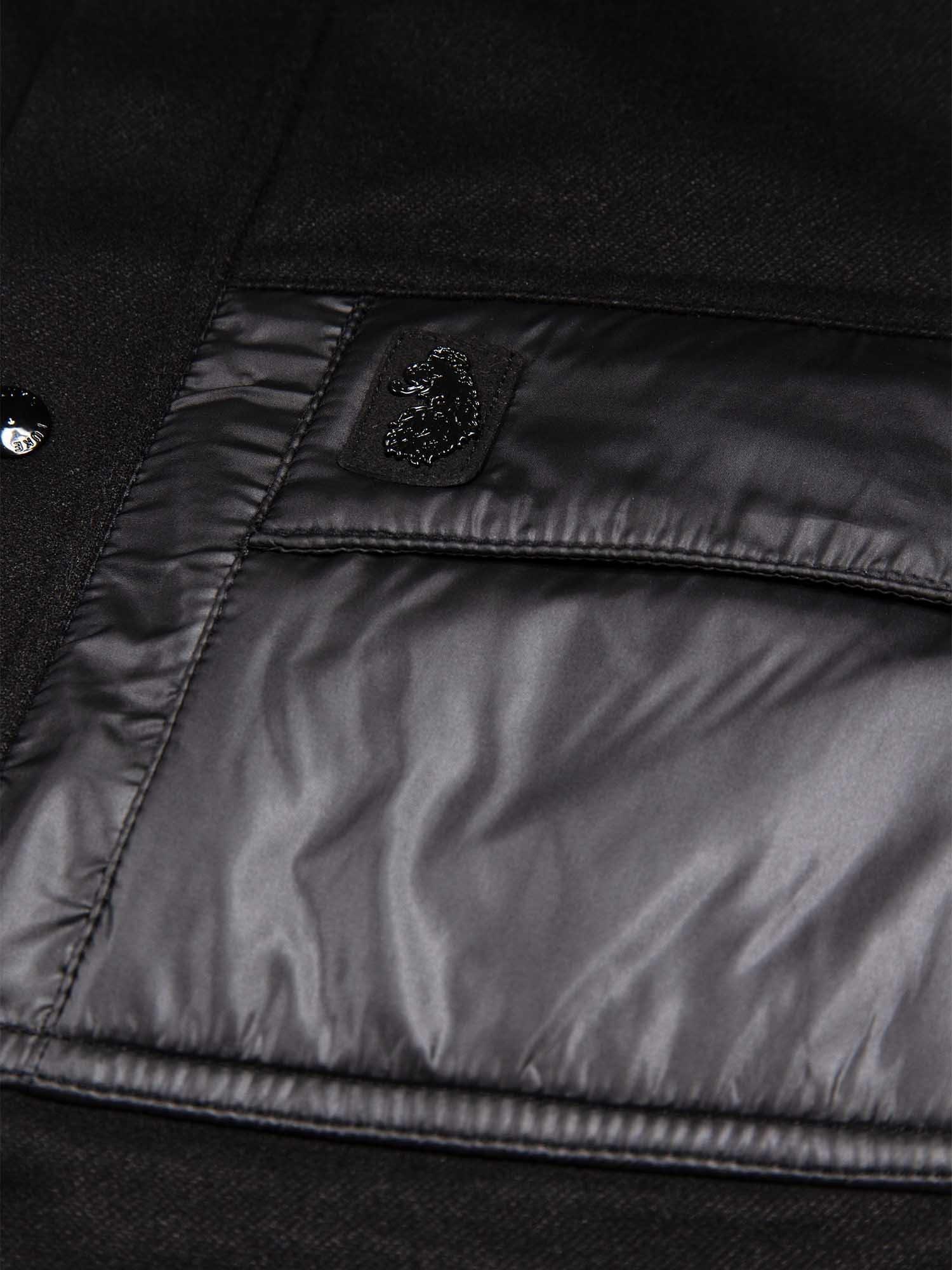 Product image 6 of 6, which shows LUKE 1977 Hawich Luxury Overshirt, Black, S