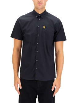 LUKE 1977 Ironbridge Cotton Regular Fit Shirt, Black