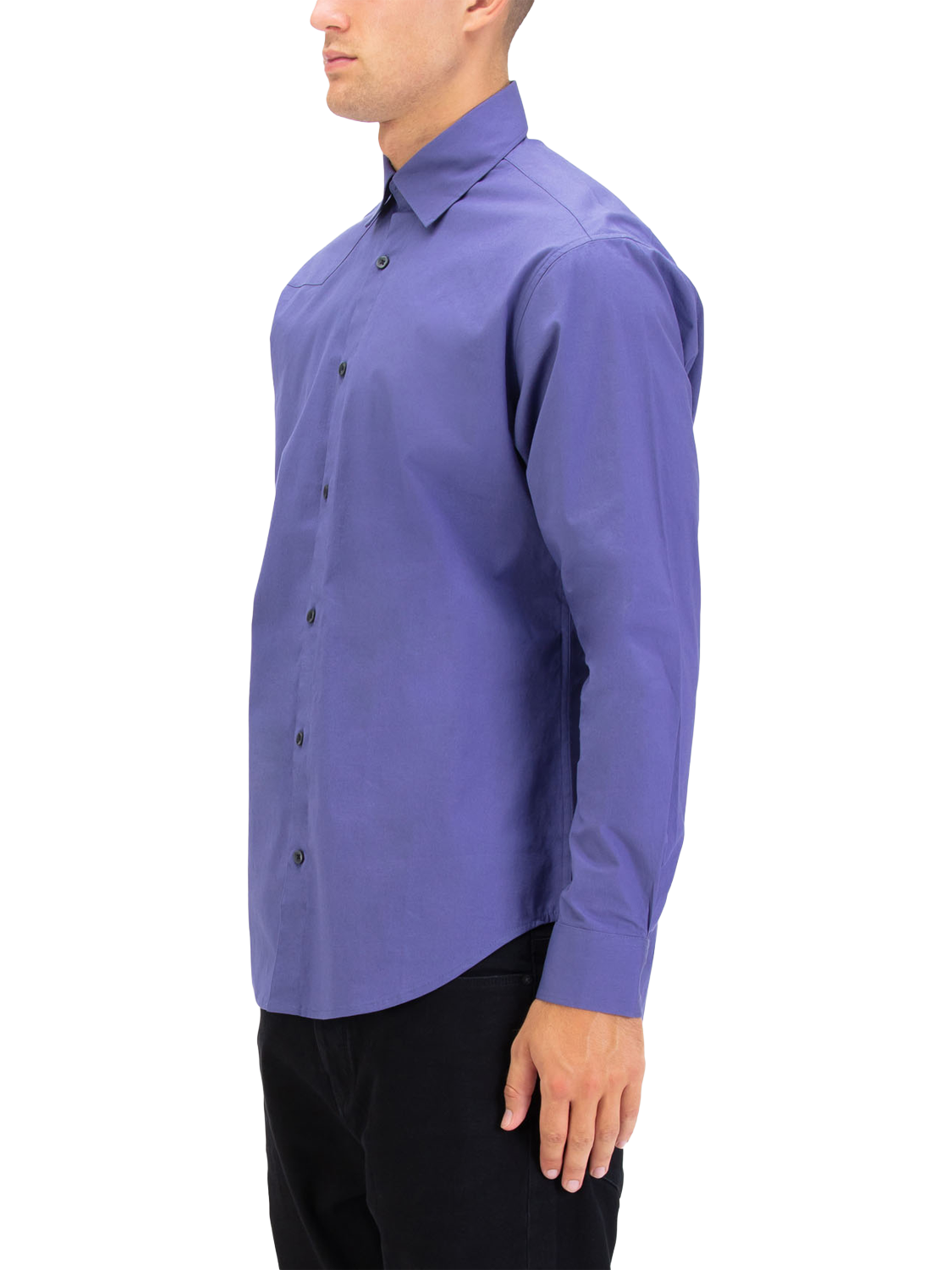 Product image 3 of 7, which shows LUKE 1977 Triple Crown Long Sleeve Shirt, Future Dusk, S