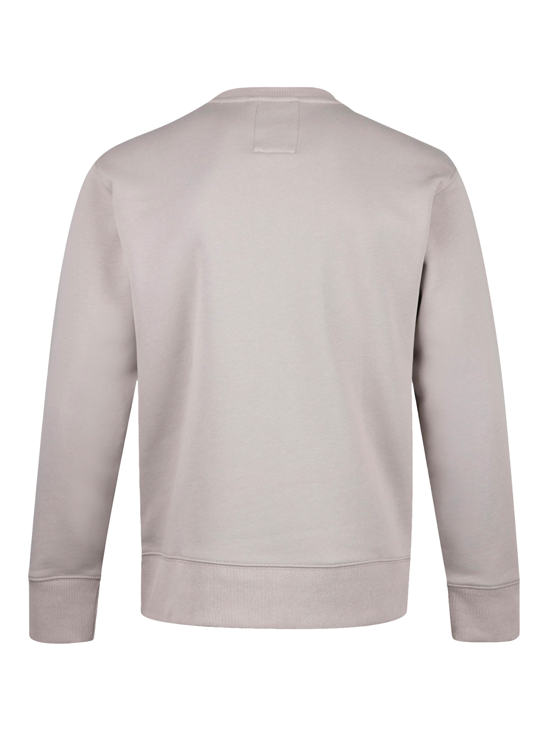 Product image 5 of 6, which shows LUKE 1977 Parker Crew Neck Cotton Jumper, Cement, S