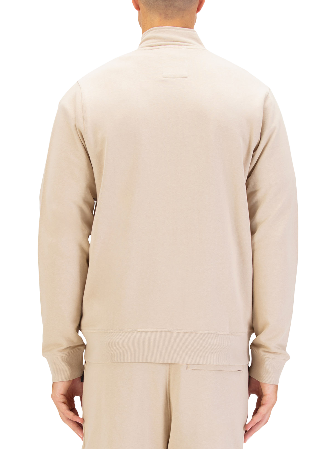 Product image 2 of 6, which shows LUKE 1977 Sutton Zip-Through Sweatshirt, Dark Navy, Stone, S