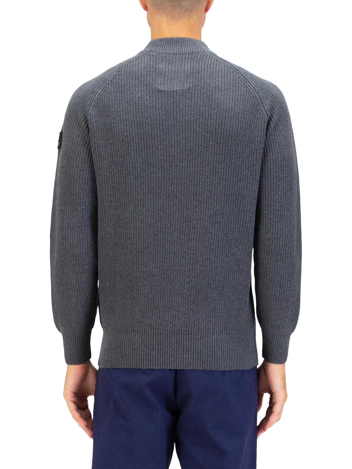 Product image 2 of 7, which shows LUKE 1977 Cromer Knitted Jumper, Charcoal, S