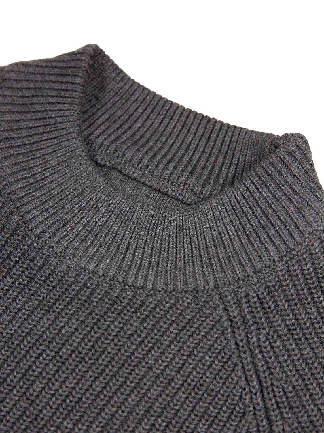 Product image 7 of 7, which shows LUKE 1977 Cromer Knitted Jumper, Charcoal, S